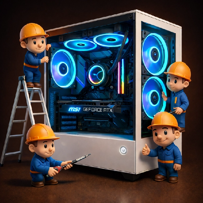 SMART PC BUILDS. SERIOUS PERFORMANCE